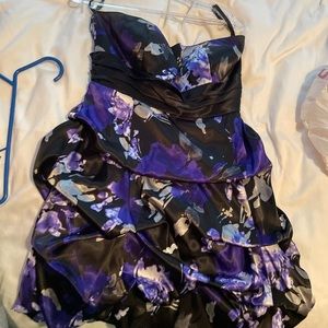 David’s Bridal Floral Dress - Size 12